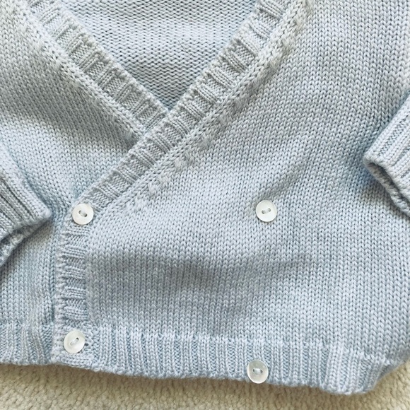 Two newborn wool cardigans made in Italy - Picture 4 of 4